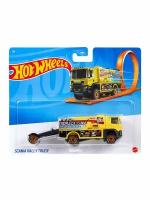 Машинка грузовик-трейлер Hot Wheels Scania Rally Truck BFM60-GKC33