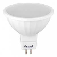 Светодиодная LED лампа General Lighting MR16 GU5.3 7W(610lm) 3000K 2K 50x50 пластик/алюм 632700