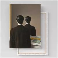 Картина на холсте с подрамником / Magritte Rene - Not to be Reproduced / Магритт Рене