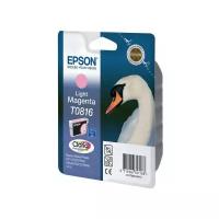 Картридж струйный Epson T0816 C13T11164A10 светло-пурпурный 990стр. 11.1мл для Epson R270290RX590