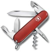 Нож перочинный Victorinox Spartan, 91 мм, 12 функций, красный, в блистере