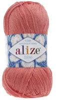 Пряжа для вязания ALIZE 'Miss' 50гр. 280м. (100% мерсерезированный хлопок) (619 коралловый), 5 мотков