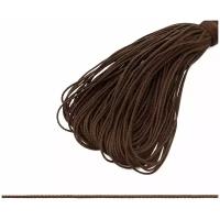 С16 Шнур плетеный 1,5мм*100м (Мн.) (007 коричневый), 100м