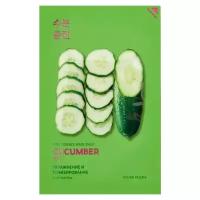 Holika Holika Успокаивающая тканевая маска Pure Essence Mask Sheet Cucumber, огурец, 20 мл