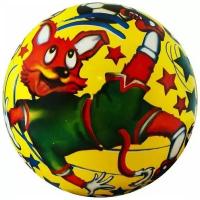 Мяч детский Веселый футбол, арт.DS-PP 089, диам. 23 см, пластизоль, синий PALMON