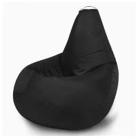 MyPuff кресло-мешок Груша, размер XL-Компакт, оксфорд, черный