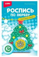 Роспись по дереву LORI Новогодний сувенир, "Новогодняя елочка"