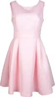 Платье Apart с бантом на спине 52078, розовый, 38
