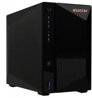 Сетевое хранилище ASUSTOR AS3302T 2-Bay NAS/MPl/Cel 1.4GHz Quad Core/2GBDDR4/noHDD, LFF(HDD, SSD),/1x1GbE(LAN)/3xUSB3.2; 90IX0