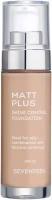 SEVEN7EEN Тональный крем длительного действия "MATT PLUS LIQUID MAKE-UP SPF20 " №04, розово-бежевый