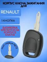 Корпус ключа зажигания автомобиля с 1 кнопкой для рено / RENAULT