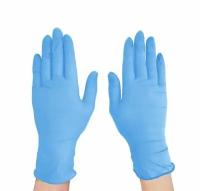 Перчатки медицинские диагностические нитриловые голубые MATRIX Classic Nitrile 100 шт L