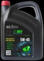 Масло мотор. синт. gt max sae 5w-40 api sn/cf, 4 л gt oil 8809059409015