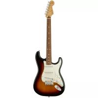 FENDER PLAYER STRAT PF 3TS Электрогитара цвет трехцветный санберст