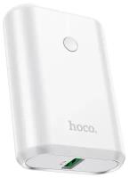 Внешний аккумулятор Powerbank HOCO Q3 Mayflower QC3.0, PD20, USB-A 18W (10000mAh), белый