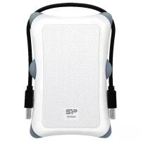 Внешний корпус Silicon Power Armor A30 Enclosure для HDD/SSD 2.5 SATA, USB 3.2, противоударный, Белый