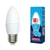 Лампы светодиодные прочие Volpe LED-C37-7W/NW/E27/FR/NR картон