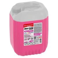 Жидкость охлаждающая низкозамерзающая TOTACHI MIX-TYPE COOLANT PINK -40C G12evo 10кг