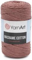 Пряжа 4 шт YarnArt Macrame Cotton пыльный кедр (792)