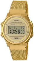 Наручные часы CASIO Vintage A171WEMG-9AEF, золотой, серый
