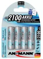 Аккумулятор Ansmann AA 2100 mAh R2U (уп 4 шт)