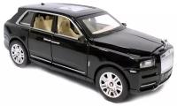 Машинка XLG Rolls-Royce Cullinan 1:24, 19 см, черный