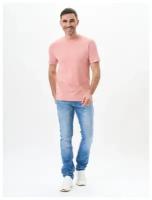 Футболка Uzcotton футболка мужская UZCOTTON однотонная базовая хлопковая, размер 52-54XXL, розовый