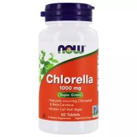 NOW Chlorella 1000 мг (60 таблеток)