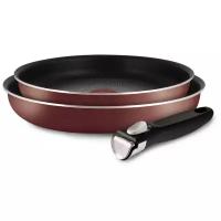 Набор сковород Tefal Ingenio Red 04154810 3 пр. красный