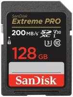 Карта памяти SanDisk SDXC 128GB Extreme Pro UHS-I V30 U3