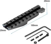Планка weaver 21 мм для автомата АК серии / Планка Picatinny на АК 74 вместо целика