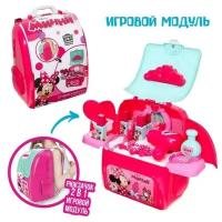 Игровой модуль Студия красоты Disney Минни Маус, 19 аксессуаров (рюкзак)