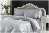 Комплект постельного белья Tivolyo Home REGINA 1.5-спальный, серый