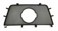 Защитная сетка радиатора верх черная Nissan Terrano (2014-н.в) D10 / съемная решетка на бампер Ниссан Террано
