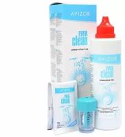 Пероксидный раствор, система для контактных линз Avizor Ever Clean (Авизор Эвер Клин), 225 мл + 30 таблеток с контейнером для линз