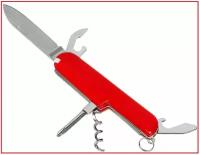 Нож перочинный "Ермак" 16 см, нержавеющая сталь. Многофункциональный инструмент для туризма, отдыха, путешествий, пикников и домашнего хозяйства