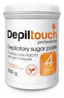 DEPILTOUCH PROFESSIONAL Exclusive sugar series Сахарная паста для депиляции Hard (Плотная 4), 330 гр