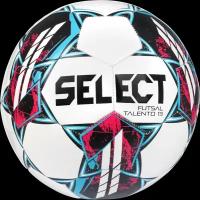 Футзальный мяч Select Futsal Talento 13 v22, 57-59 см, бело-голубой (TPU, Бутил, Select Futsal, 57-59 см, Бело-голубой) 57-59 см