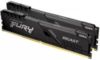 Оперативная память Kingston FURY Beast 16 ГБ (8 ГБ x 2) DDR4 3200 МГц DIMM CL16 KF432C16BBK2/16