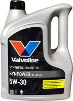 Моторное масло Valvoline SynPower XL-III C3 5W30 4л