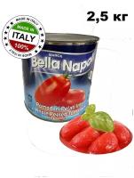 Томаты целые очищенные Bella Napoli ж/б 2,5 кг Италия