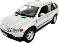 BMW X5 2001 года масштаб 1:24 коллекционная модель автомобиля MotorMax 73254 silver