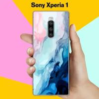 Силиконовый чехол на Sony Xperia 1 Акварель / для Сони Иксперия 1