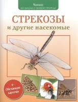 Петр Волцит "Стрекозы и другие насекомые +обучающие карточки и раскраски"