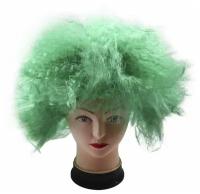 Карнавальный парик клоуна лохматый зеленый