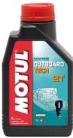 Моторное масло Motul Outboard Tech 2T, полусинтетическое, 1 л, (102789)