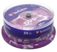 Диск DVD+R Verbatim 43500