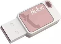 Накопитель USB 2.0 64Гб Netac UA31 (NT03UA31N-064G-20PK), розовый