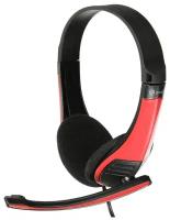 Гарнитура Oklick HS-M150 Black/Red