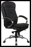 Компьютерное кресло для руководителя Riva Chair 9024 Чёрный (QC-01)